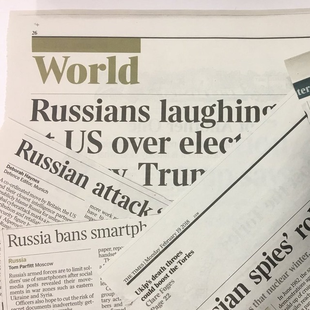 Trur. Russia time.