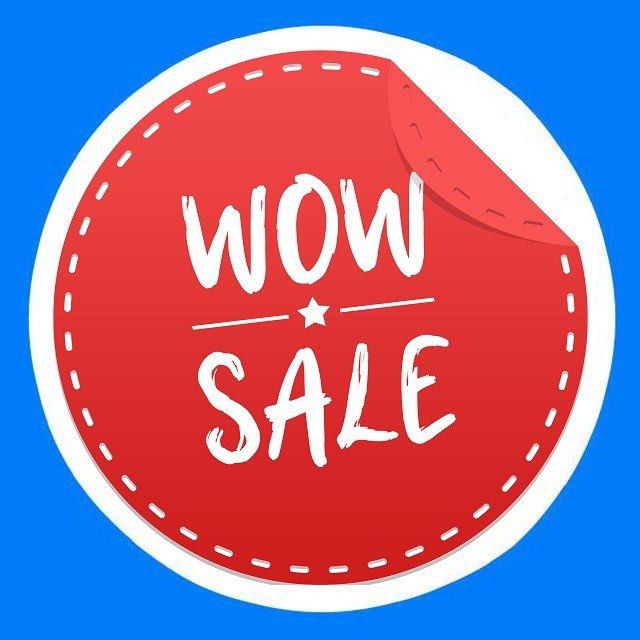 Wow Sale | Чёрная Пятница?