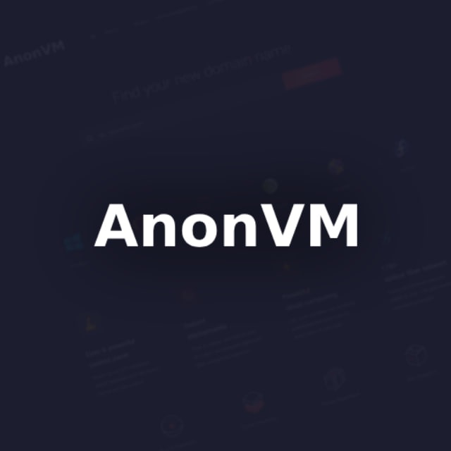 AnonVM, #1 Anonymous Hosting