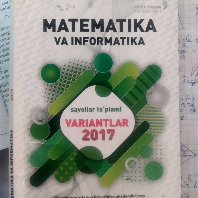 Matematika 1996 2007. 1996-2007 Matematika testlar to'plami. Usmanov Matematika. Matematika 1996-2007 Test yechimlari.