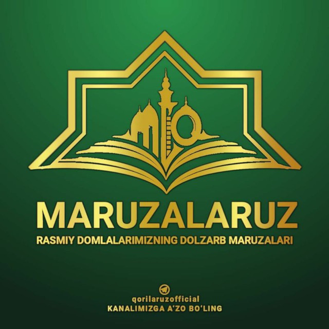 MA’RUZALAR.UZ | RASMIY KANAL